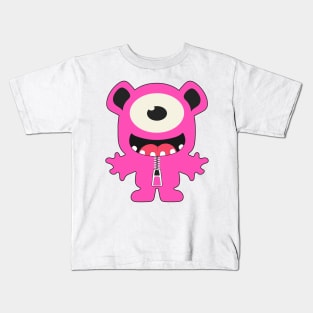 Pink cartoon character Kids T-Shirt